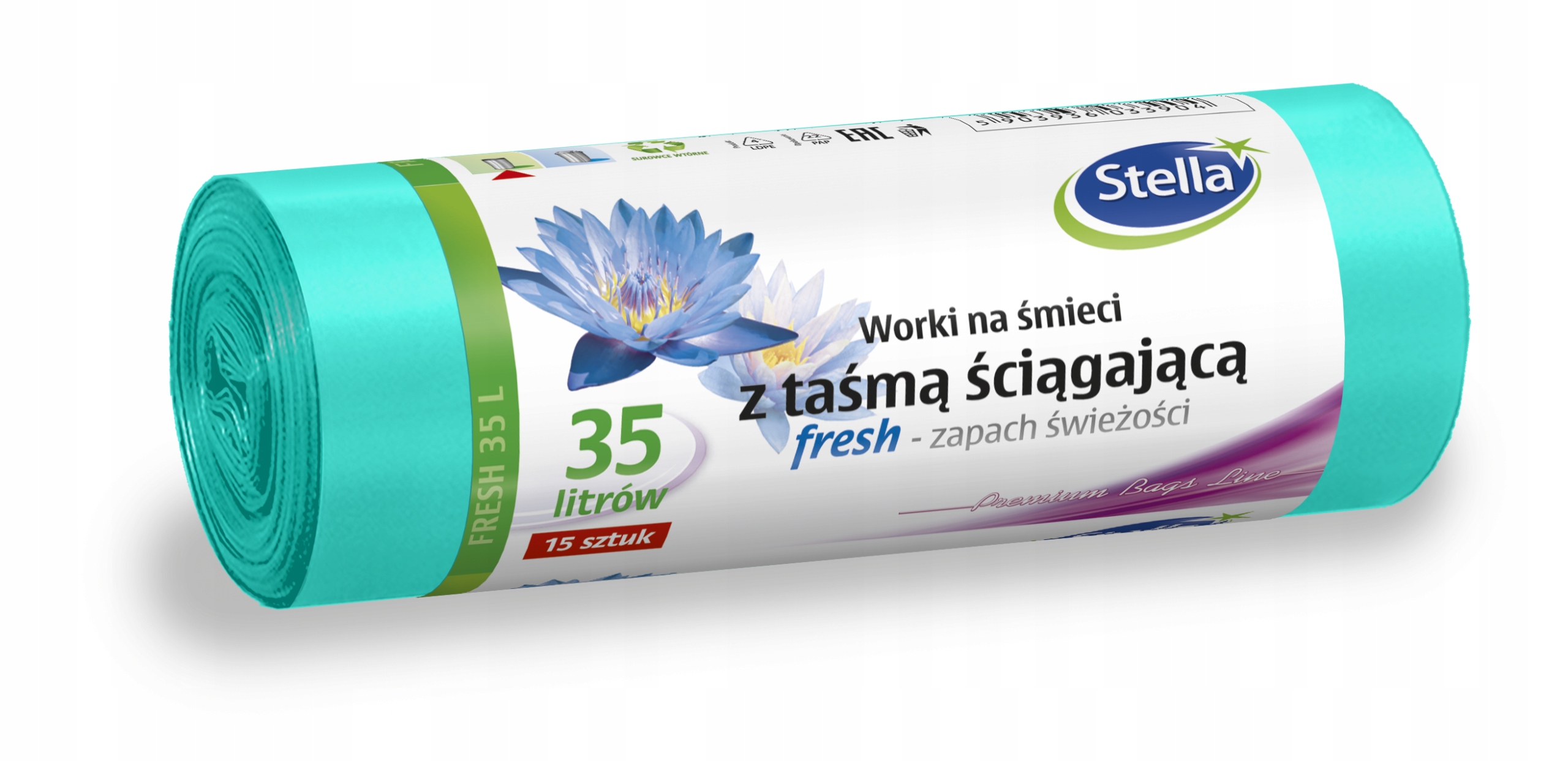 

Stella Worki Na Śmieci Taśma Fresh 35L Ldpe A'15
