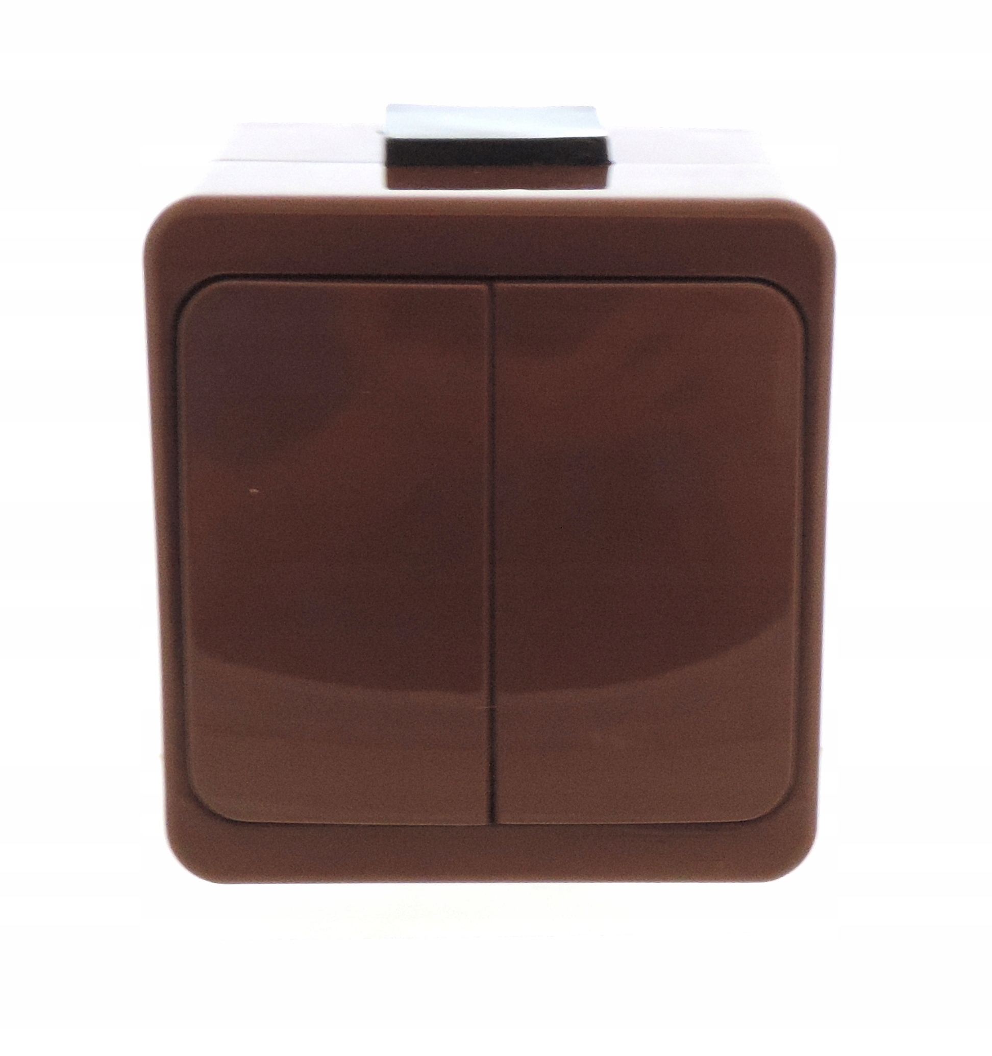 ŁĄCZNIK NATYNKOWY HERMETYCZNY BRĄZOWY DWUBIEGUNOWY