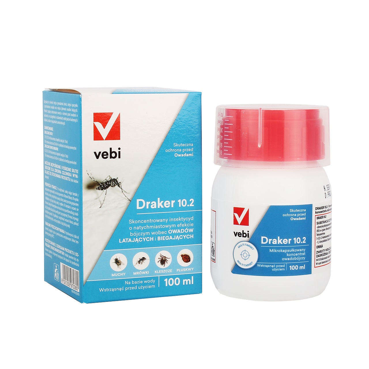 

Draker 10.2 oprysk na Komary Kleszcze Osy 100 ml