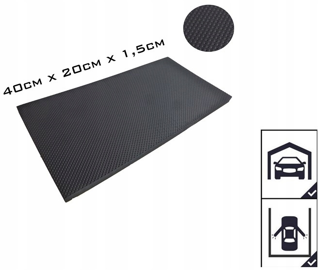 ODBOJNIK DO GARAŻU OCHRONNA PIANKA DRZWI AUTA Szerokość 0.4 m