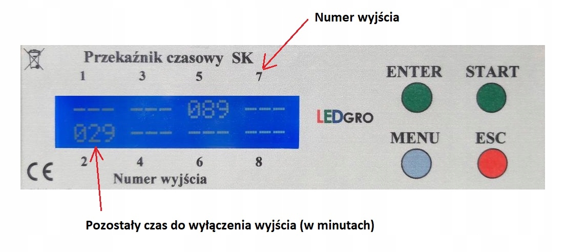 Sterownik oświetlenia stołów bilardowych Kod producenta SK