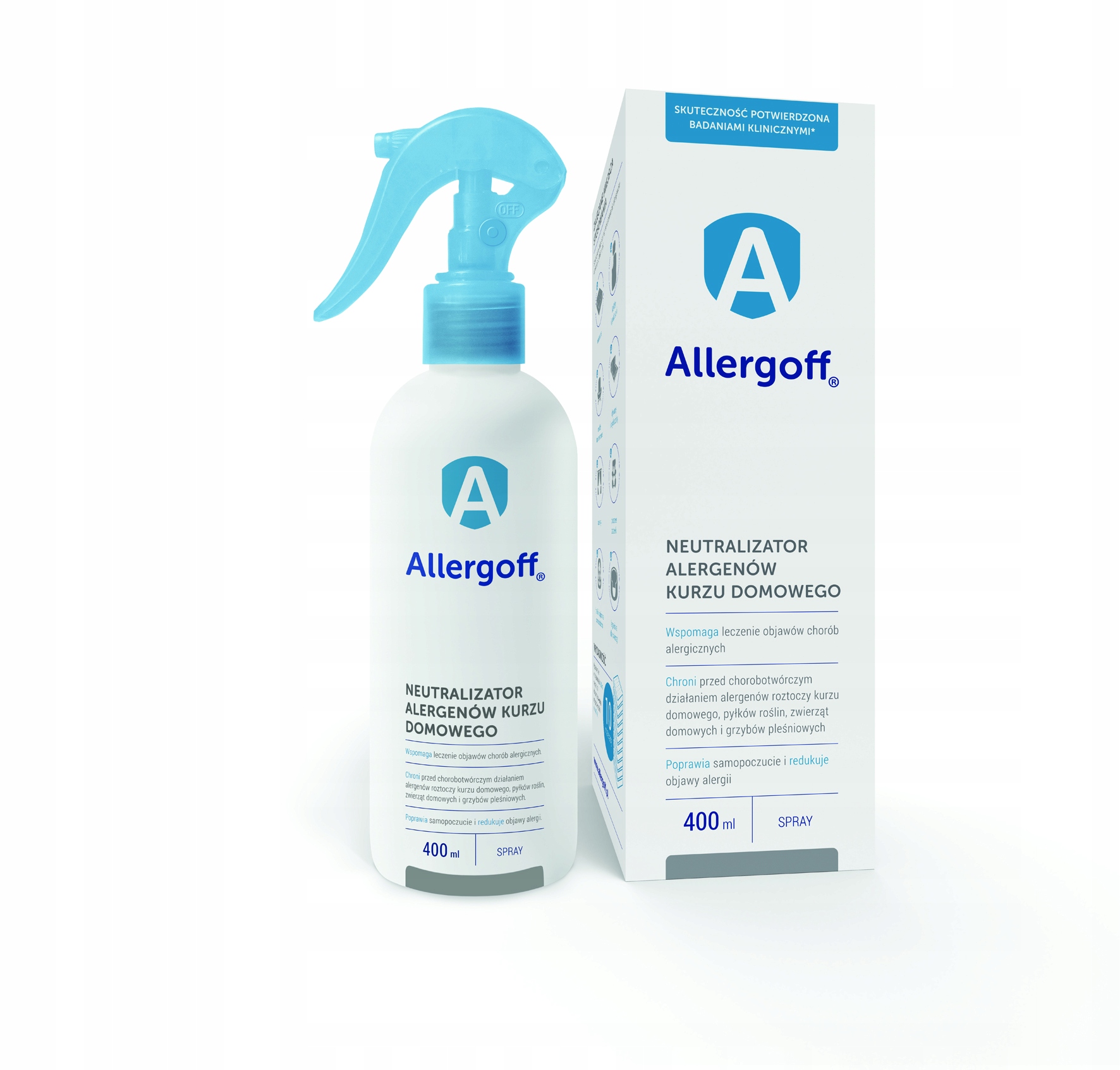 

Allergoff Neutralizator alergenów kurzu dom 400ml