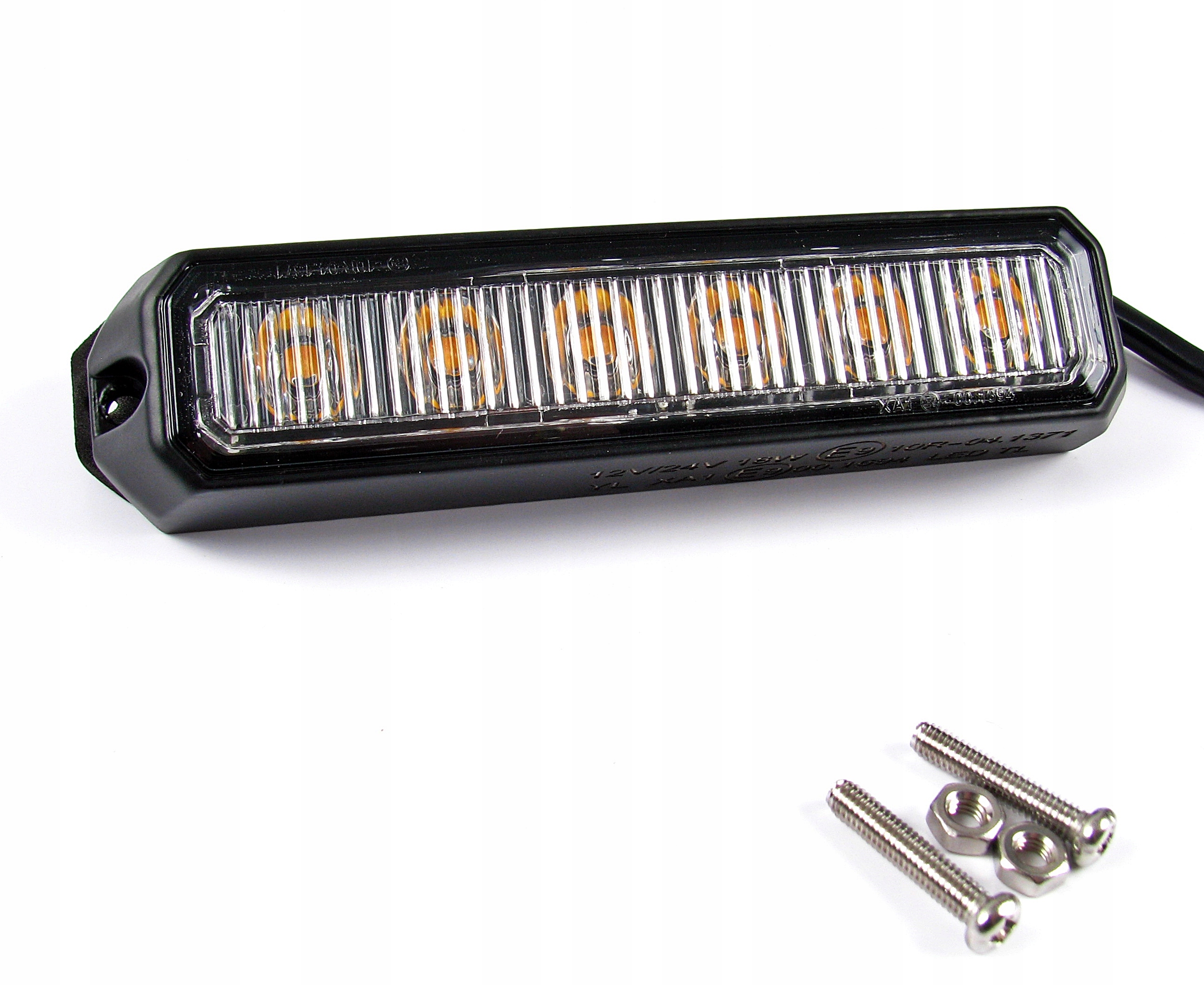 LAMPA 6 LED OSTRZEGAWCZA STROBOSKOP POMOC LAWET Numer katalogowy części lw0032