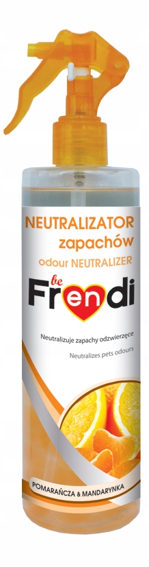 

BeFrendi Neutralizator zapachów Pomarańcza 400ml