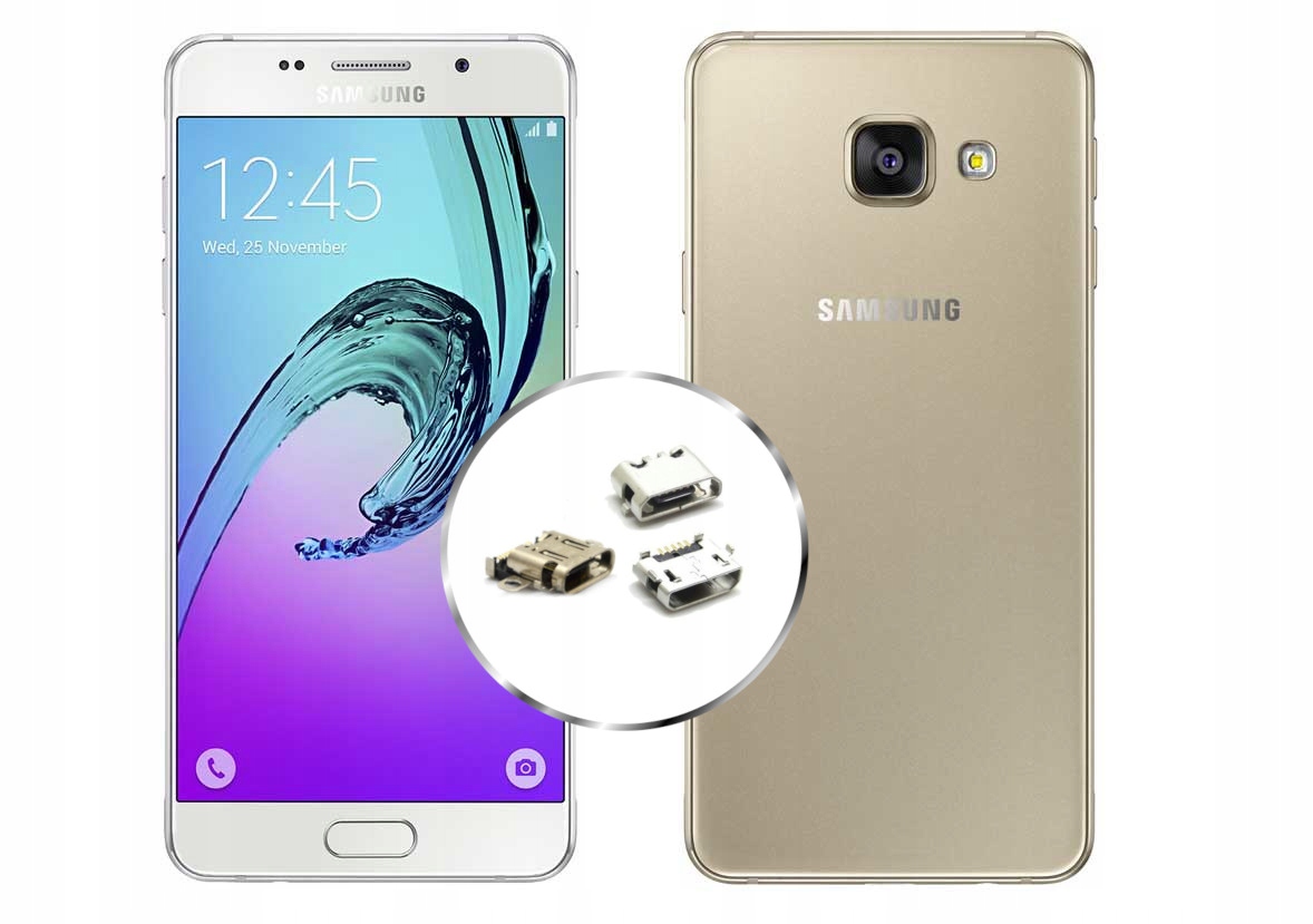 

Gniazdo ładowania Samsung A3 2016 Naprawa Wymiana