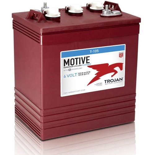 Акумулятор 6V 225ah (20H) 185ah (5h) Trojan T105