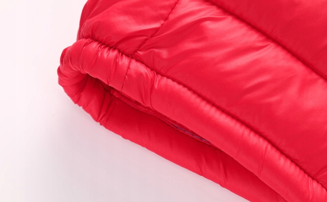 KURTKA PIKOWANA WIOSNA JESIEŃ WIATRÓWKA KAPTUR Długość do bioder