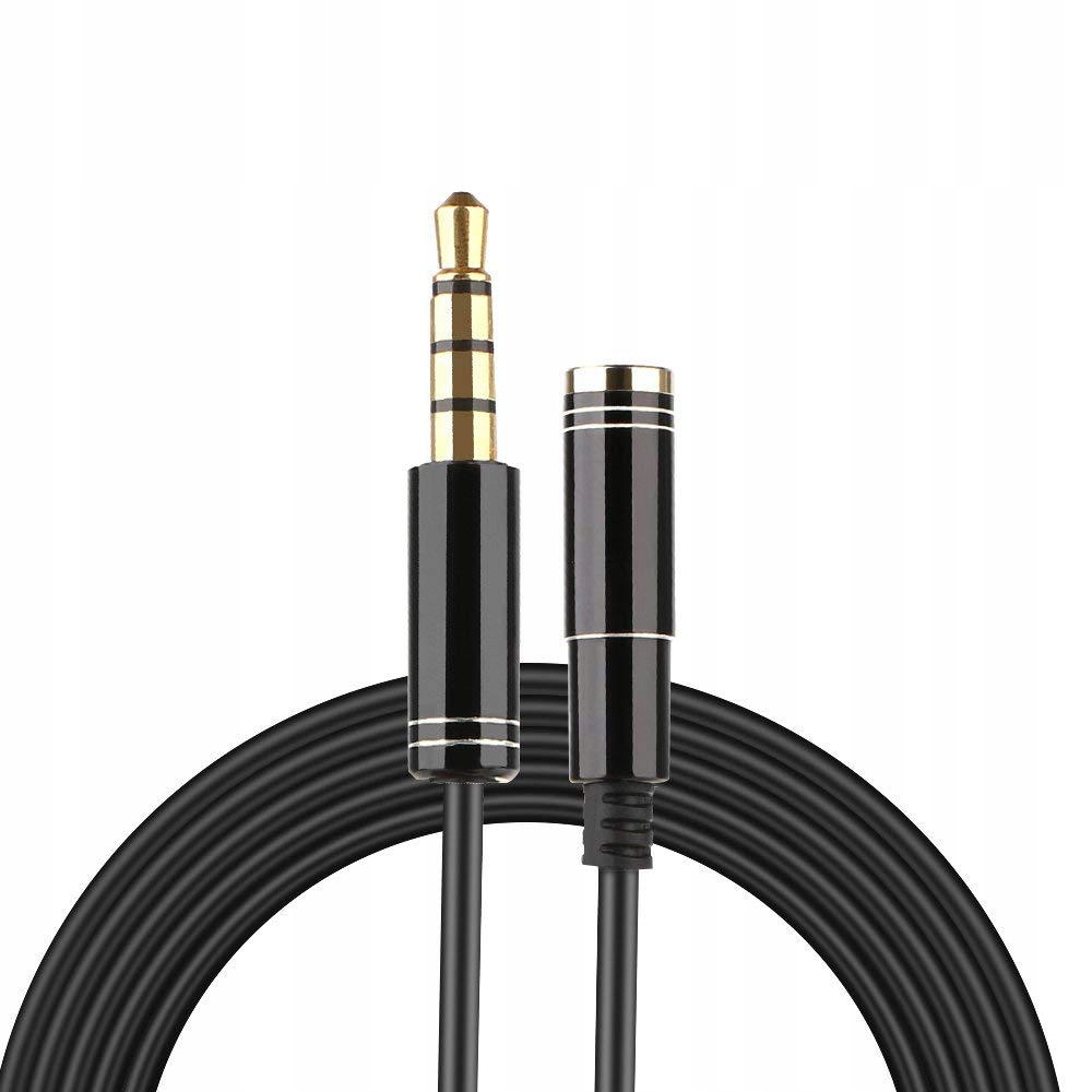 

Kabel mini jack 3.5mm przedłużacz 2m Aux Audio