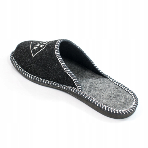 KAPCIE SUPER DZIADEK FILCOWE CIEPŁE DZIEŃ DZIADKA Model Kapcie NAJLEPSZY DZIADEK PREZENT dzień dla Dziadka