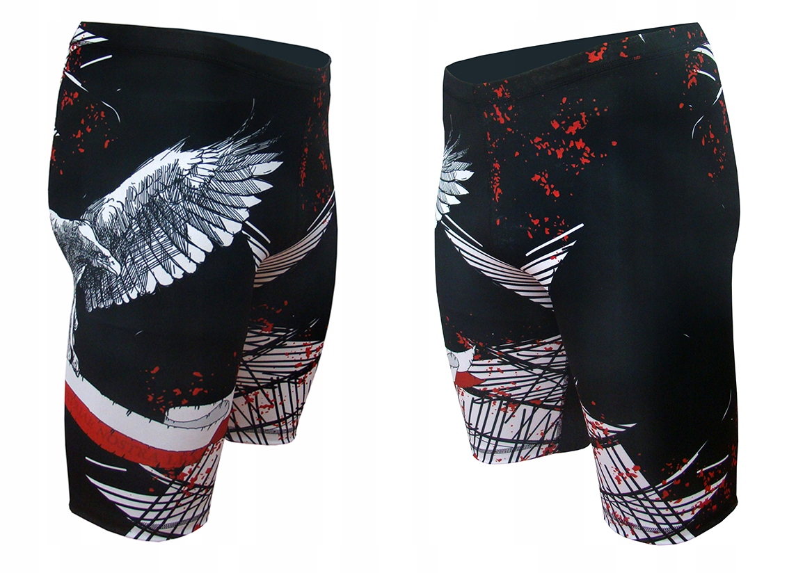 

Kompresyjne Spodenki do biegania Orzeł antybaktery