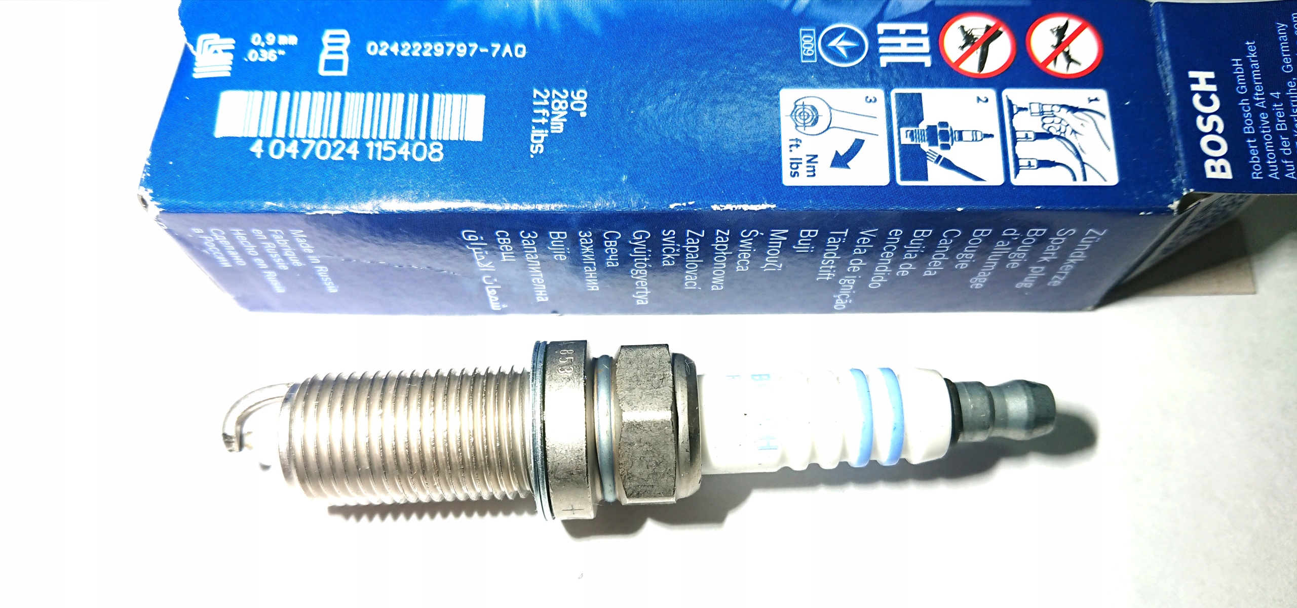 

Bosch Świeca 0242229797 Renault Laguna II 2.0 16V