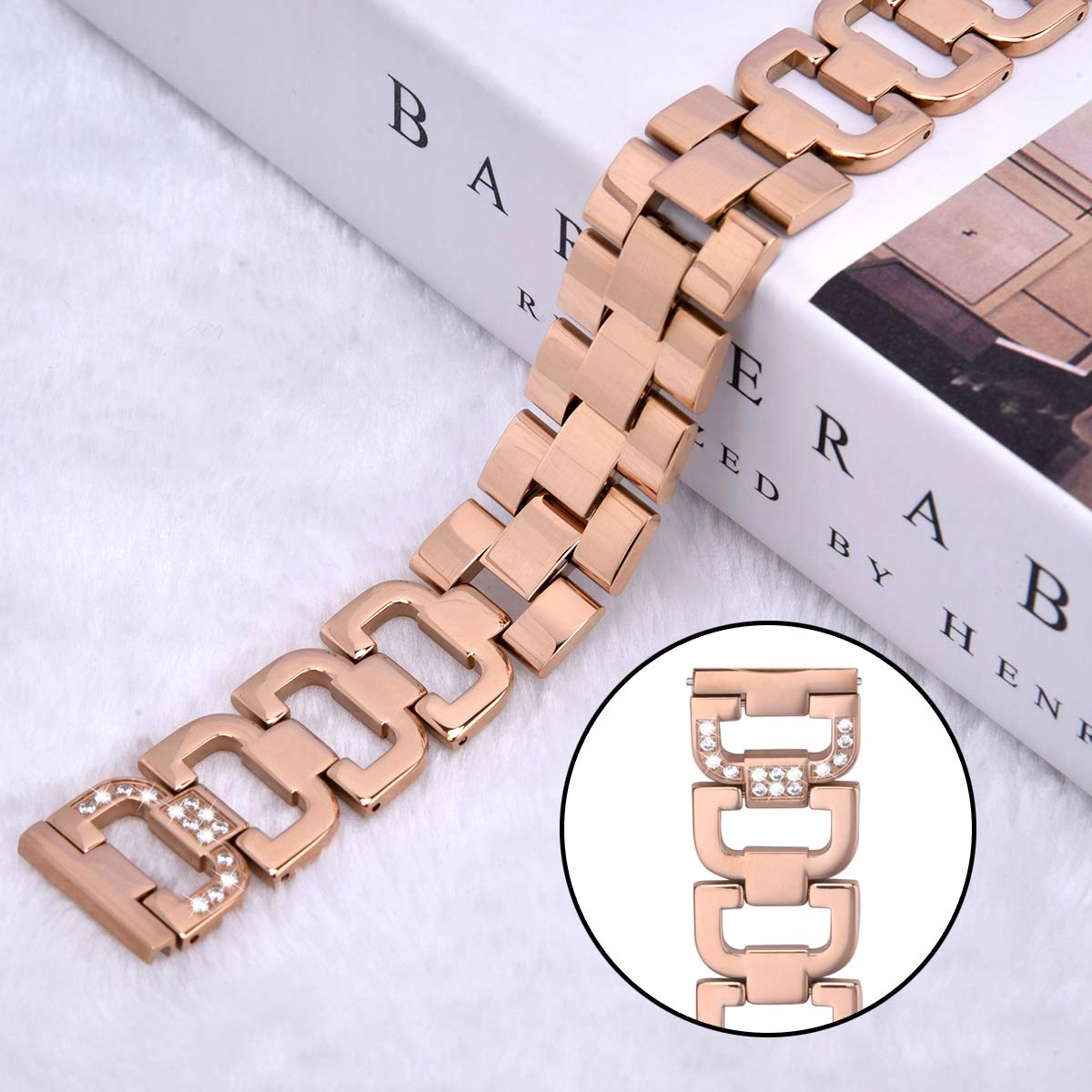 ZŁOTA BRANSOLETA SAMSUNG GALAXY WATCH ACTIVE Model Galaxy Watch Active