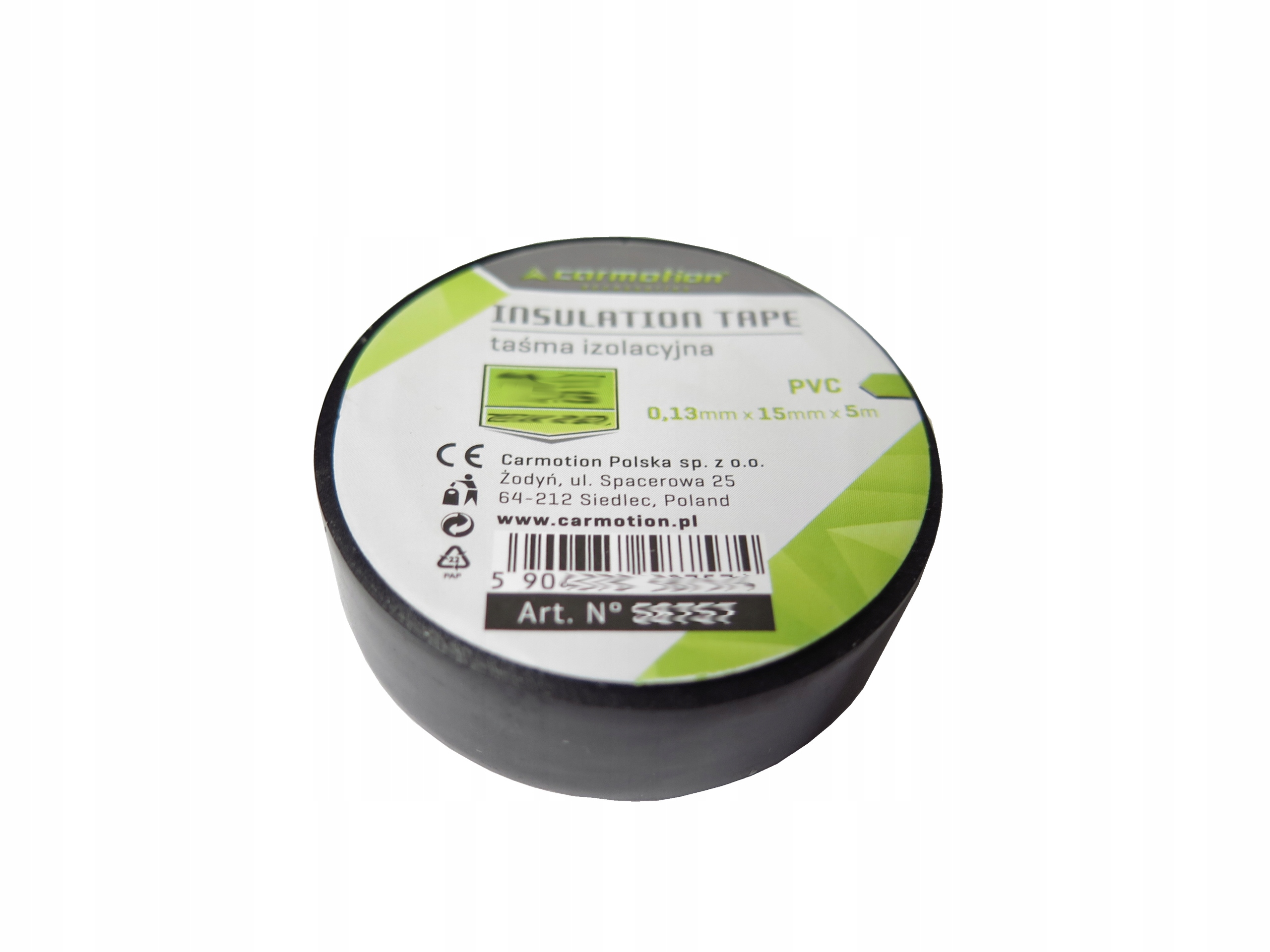 

Taśma Izolacyjna Pvc Czarna 15mm x 5m