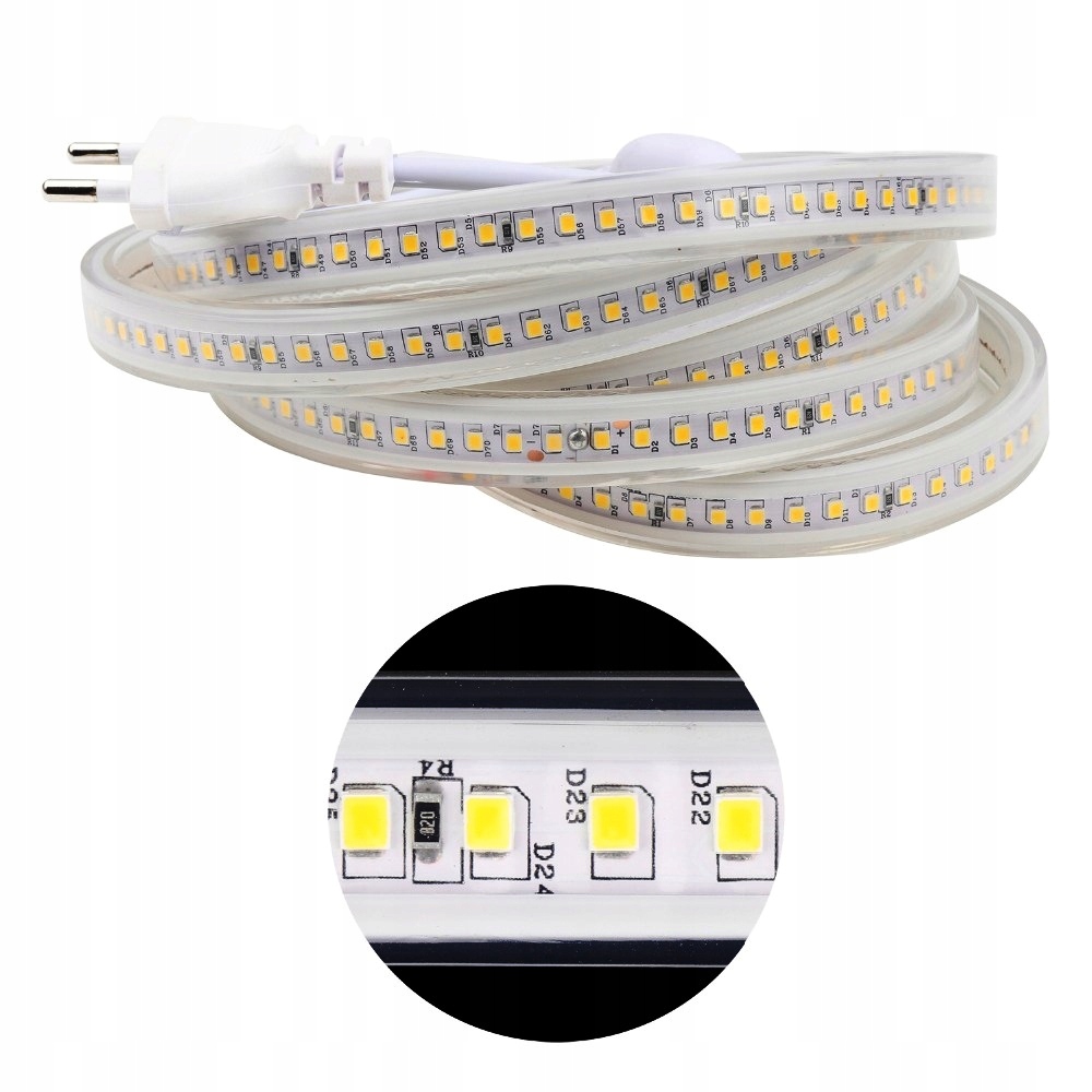 

Taśma 230V Led Pasek Smd 2835 Elastyczna Listwa 1m