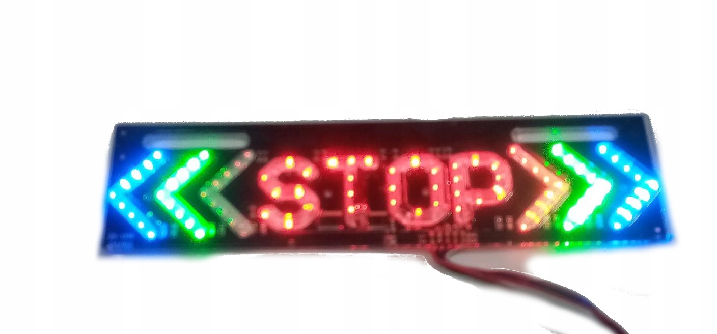 

Lampa Tylna Tył uniwersalna Stop Led Sekwencja