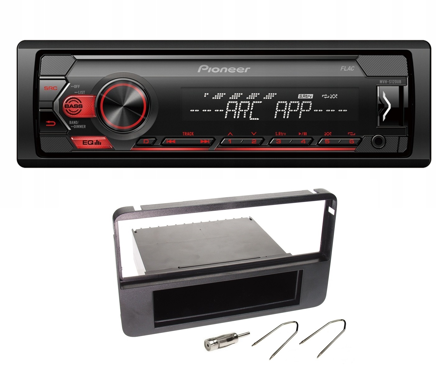 Pioneer MVH-S120UB autorádio Usb Aux Wav rámček Alfa 159