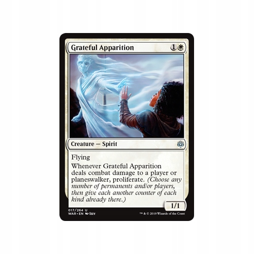 Mtg 4x Grateful Apparition (Uncommon)