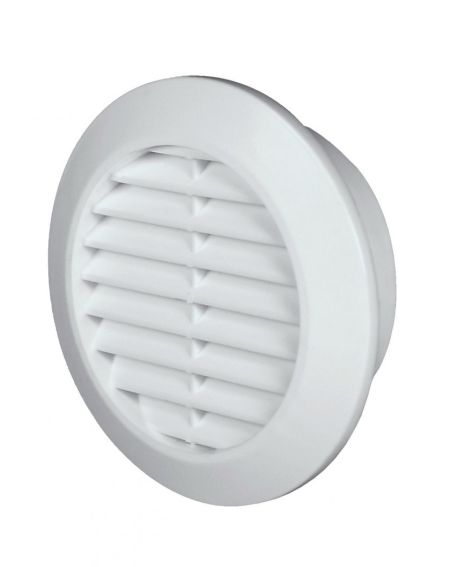 

Kratka Wentylacyjna Ø70MM Biała Fi 70 MM Okrągła