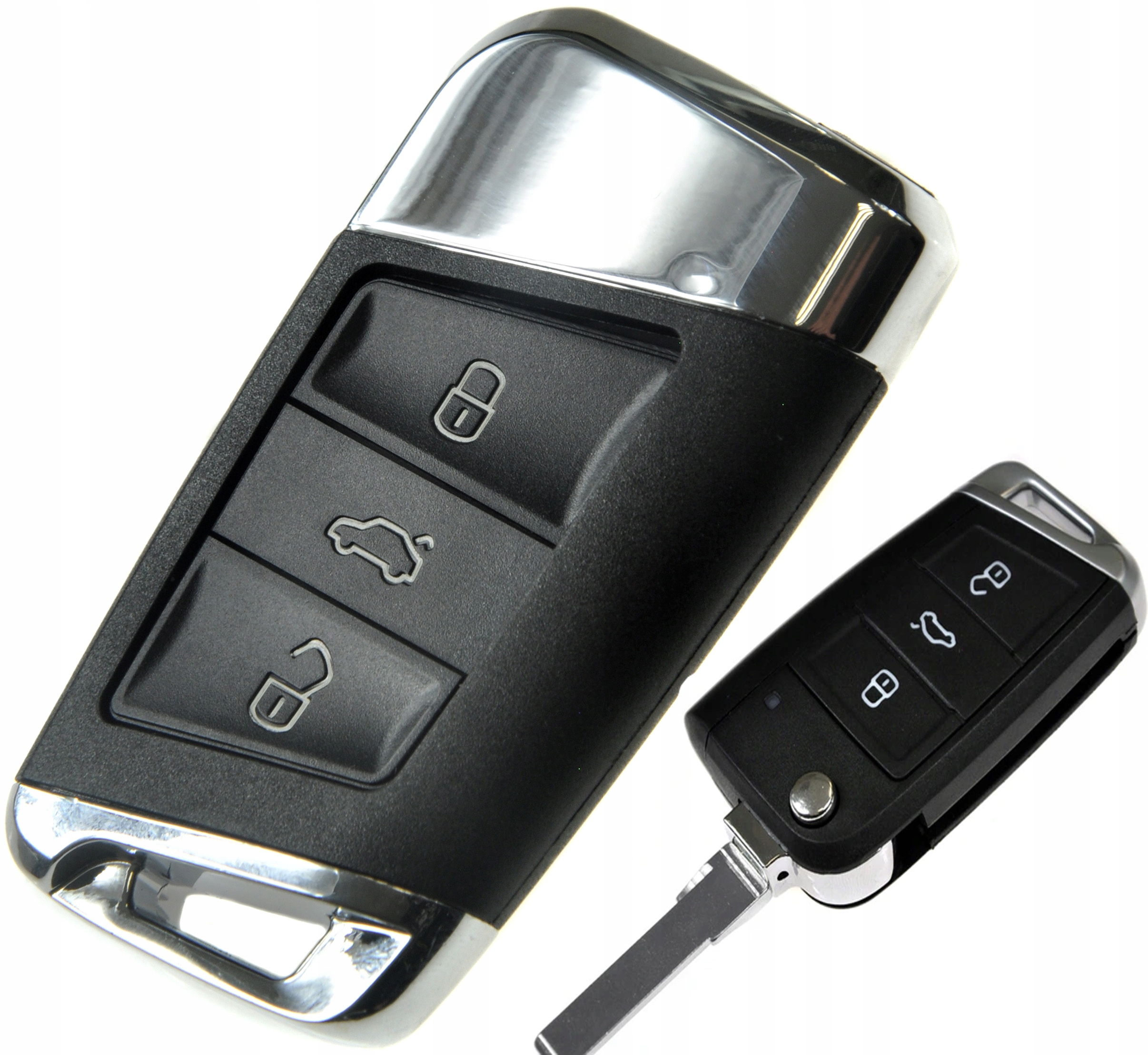 3-przyciski - SKODA OCTAVIA RAPID FABIA КЛЮЧ БЕЗ КЛЮЧА