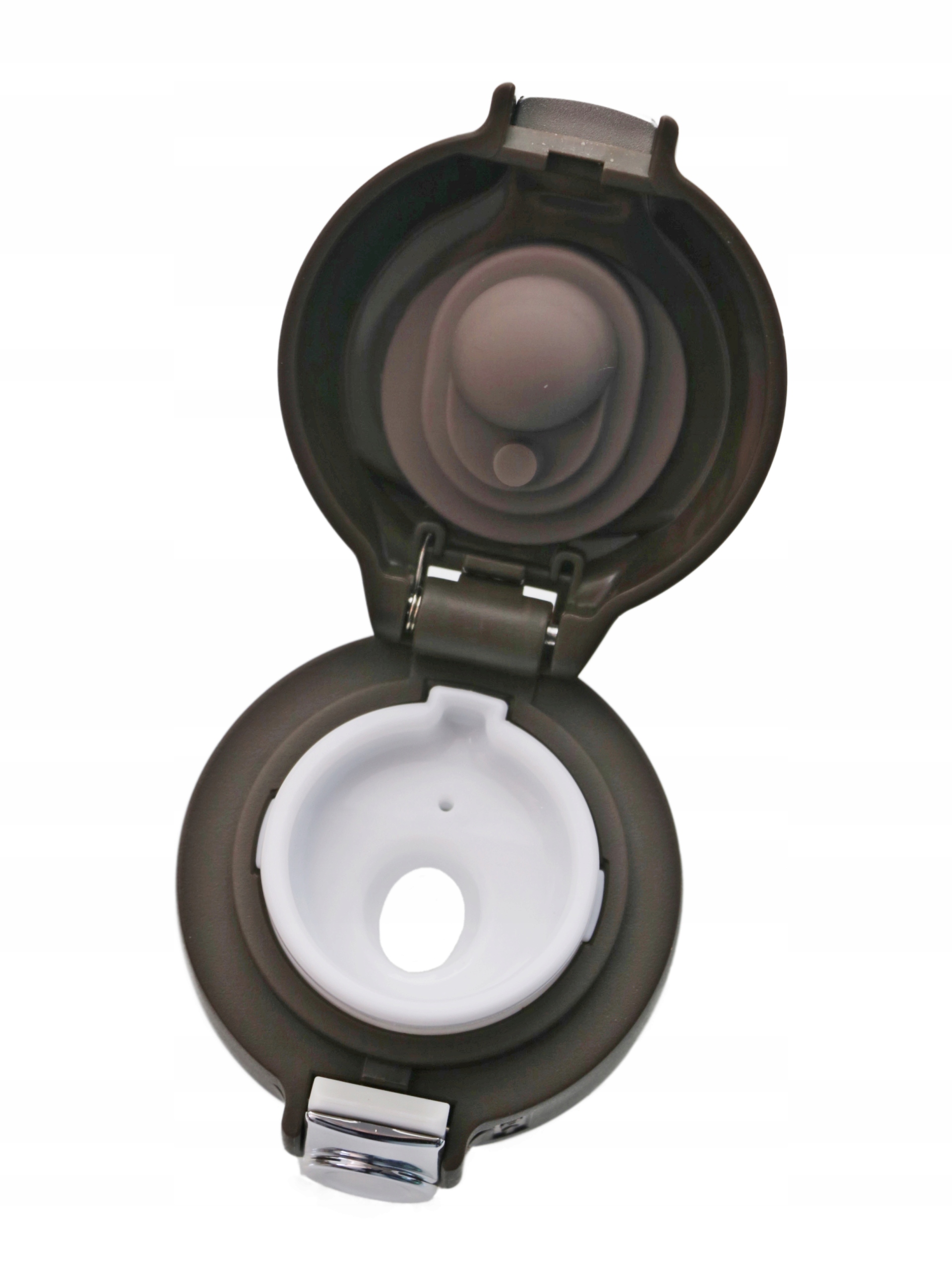 Kubek termiczny TERMOS stal CLICK kawa brąz 400 ml Model TO GO