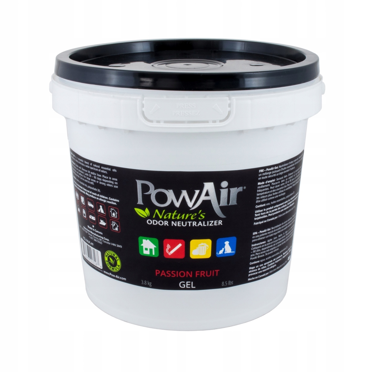 

PowAir Ona Żel 4kg. Neutralizator Zapachów