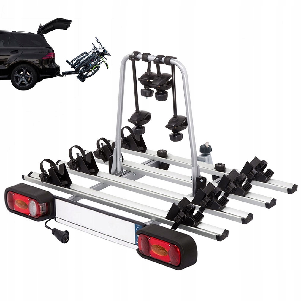 Багажник для велосипедов на фаркоп платформа 4 GIRO велосипеды