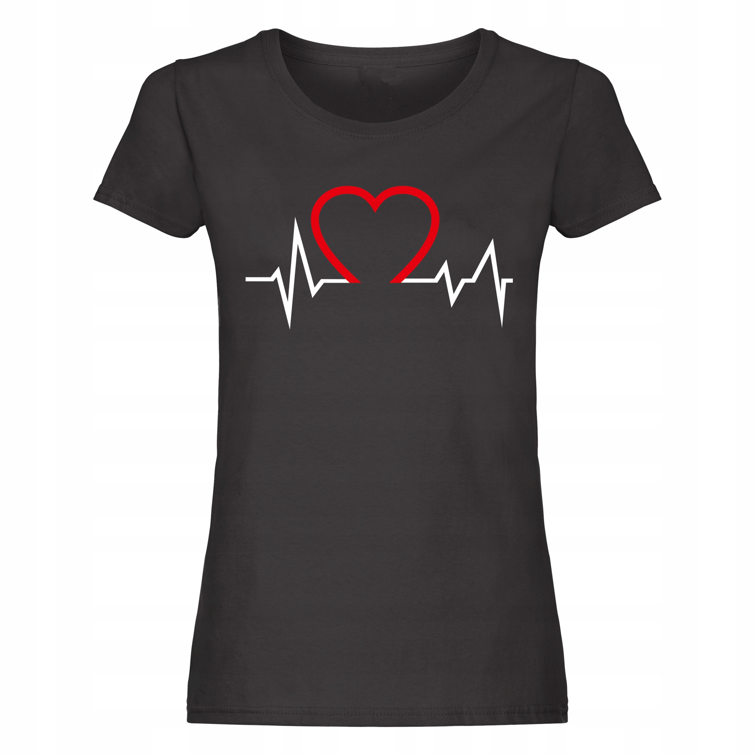 

Koszulka T-Shirt Serce Kardiogram prezent XL