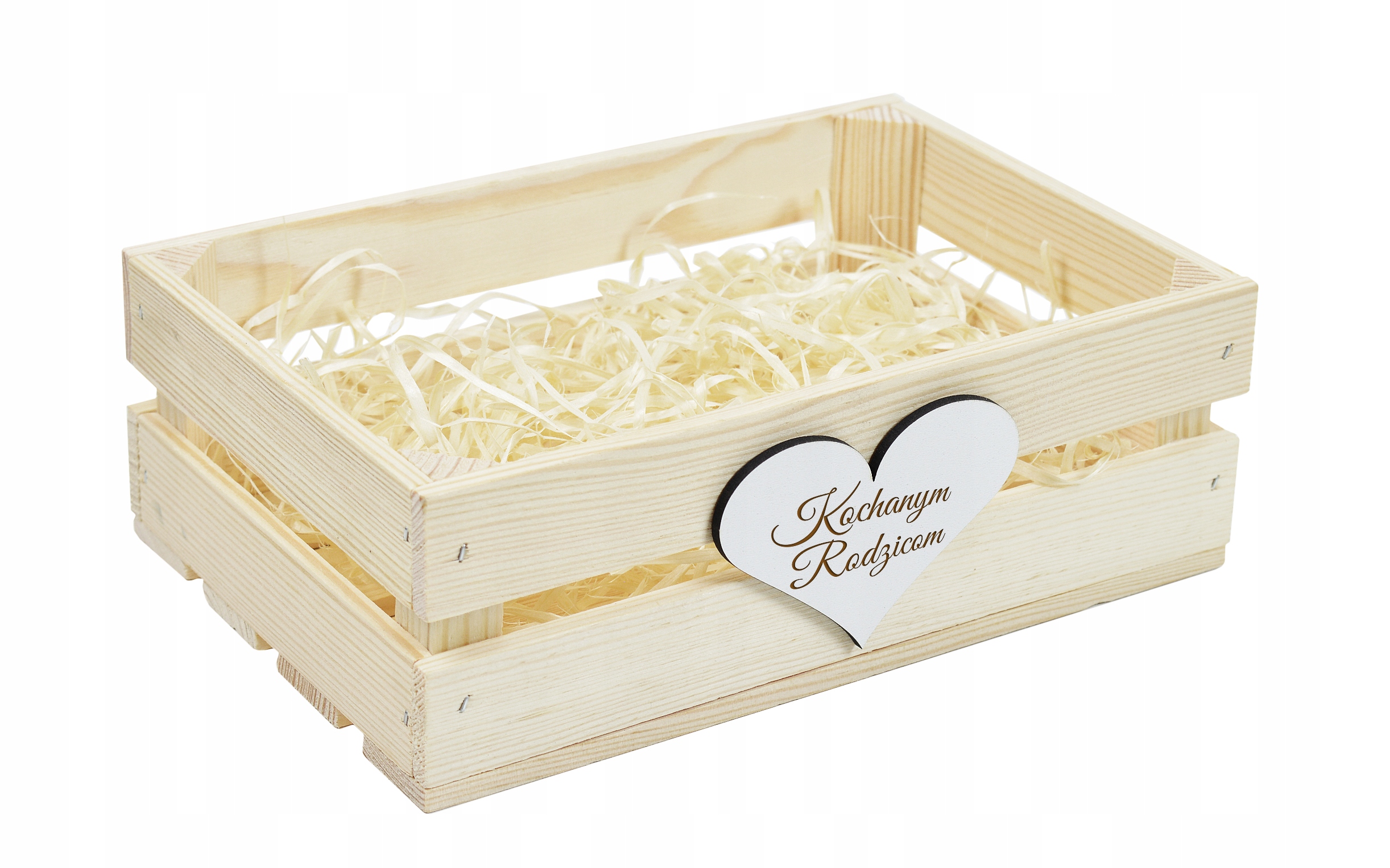 

Podziękowanie Dla Rodziców Drewniana Skrzynka Ślub