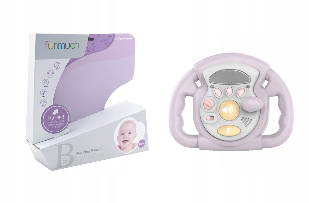 KIEROWNICA INTERAKTYWNY INSTRUMENT DLA DZIECI 18M+