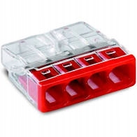 

Szybkozłączka Wago 4x drut do 2,5mm2 (10szt)