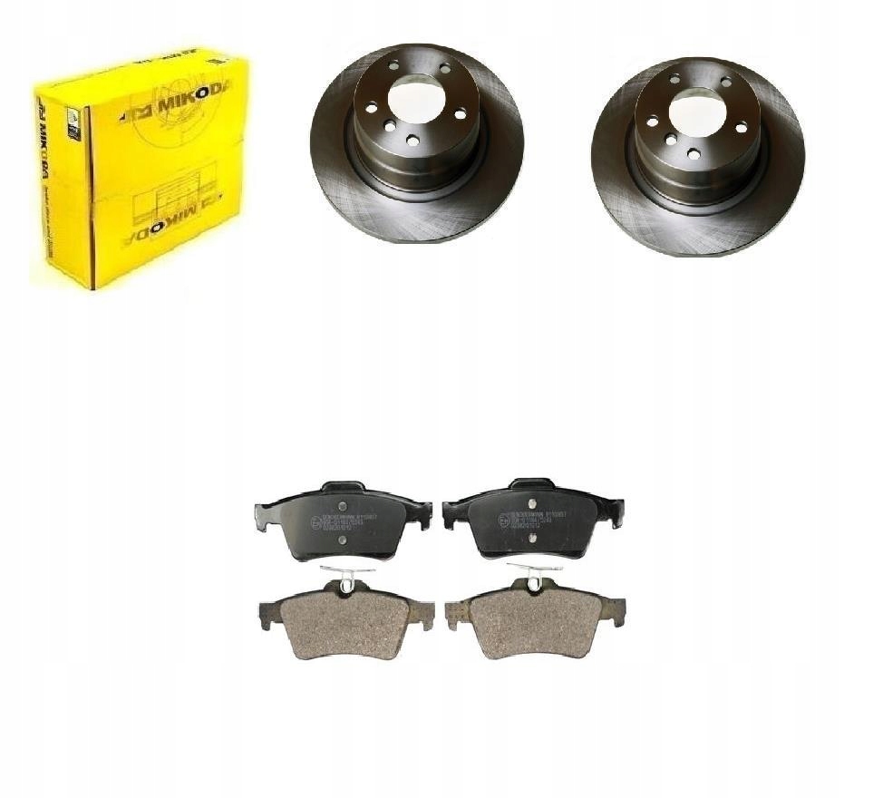 Kotouče Kostky C-max Focus II Zadní 280 mm Sada