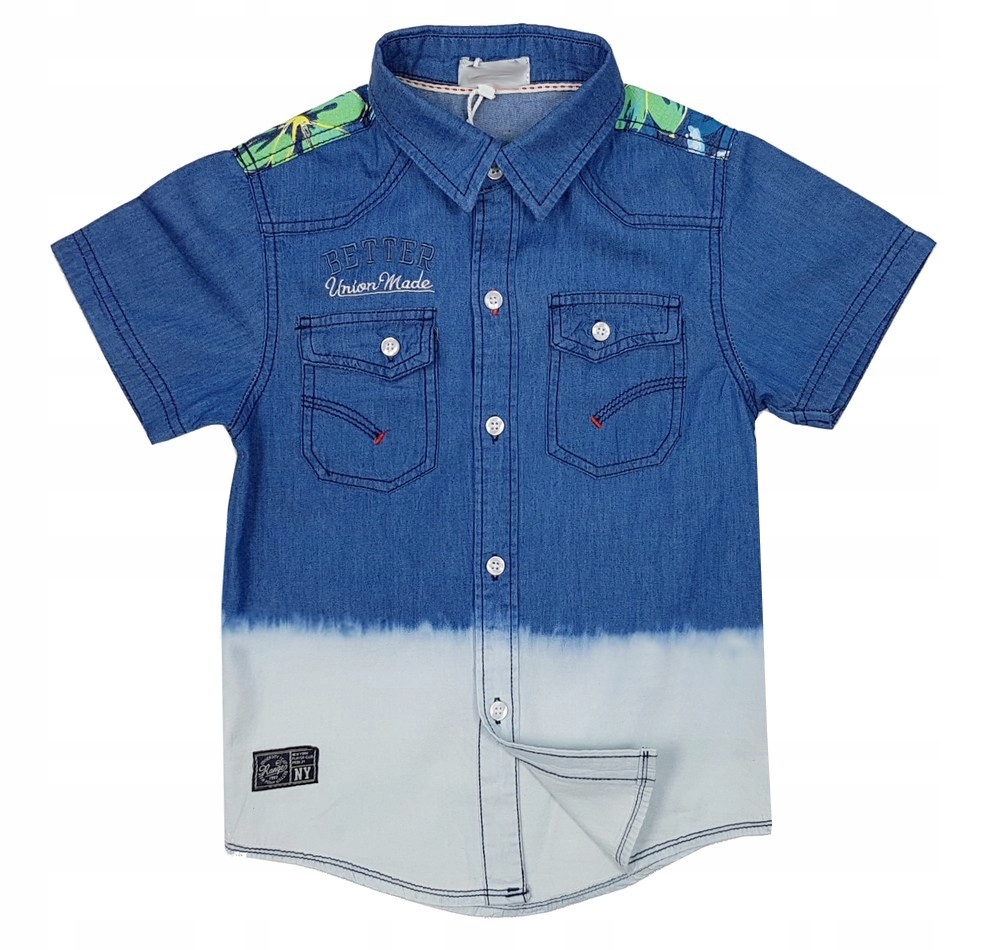 

Koszula jeans Better r 8 - 122/128 cm cieniowana
