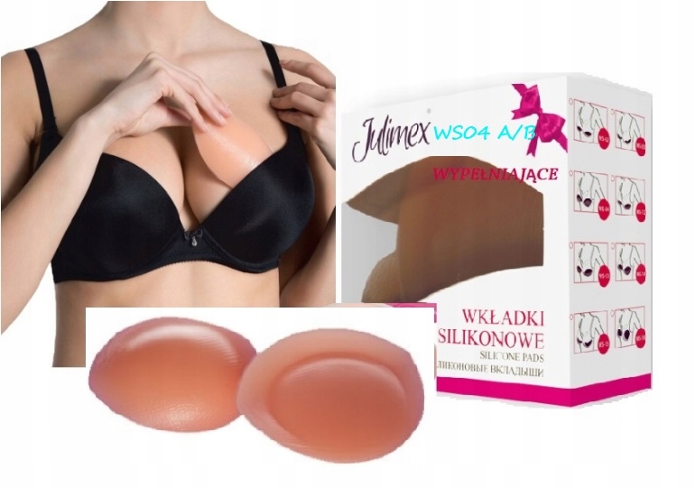 

Julimex Wkładki Silikonowe Extra Push-up WS04 A/b