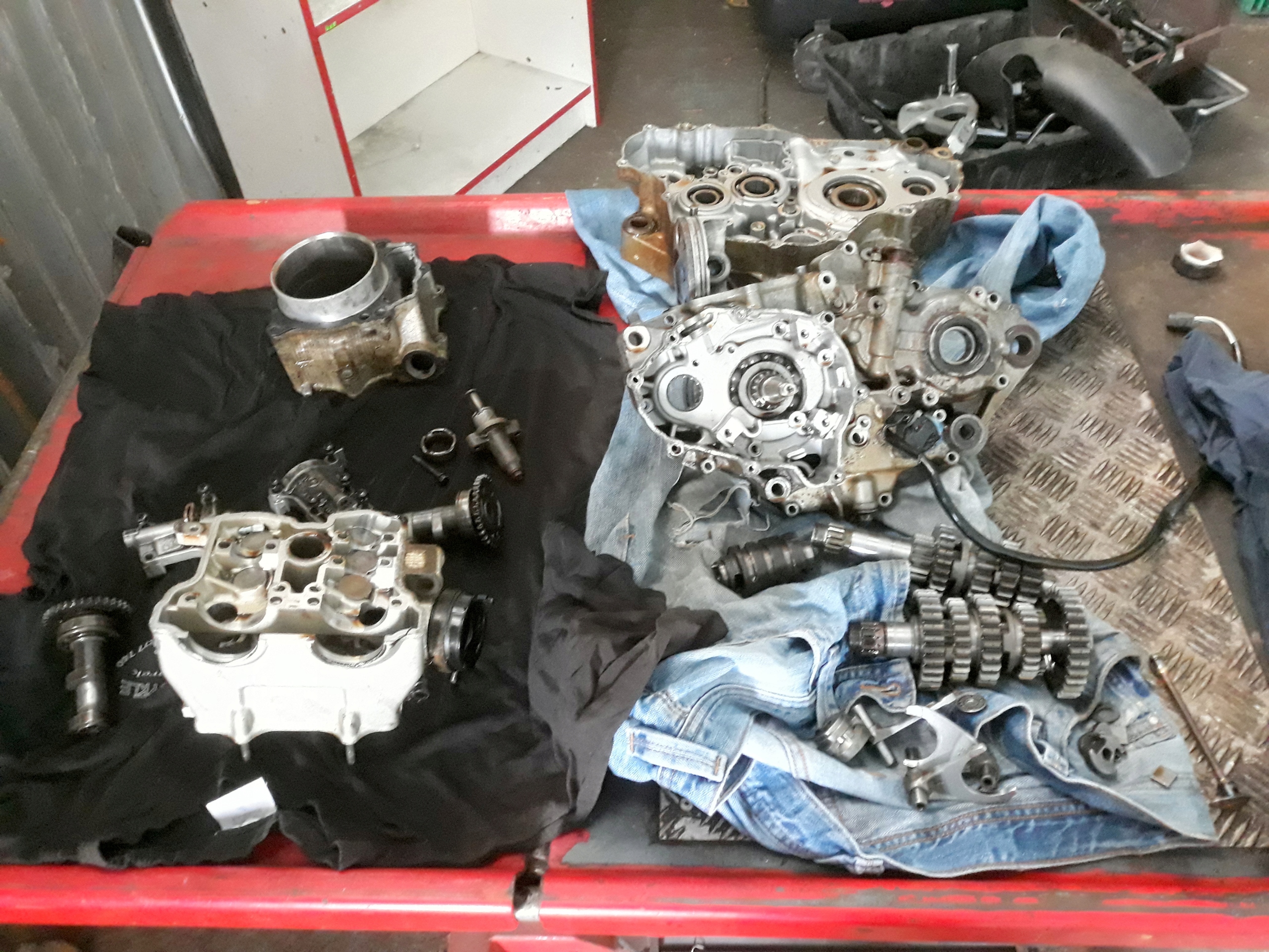 Yamaha WR 400 99r części