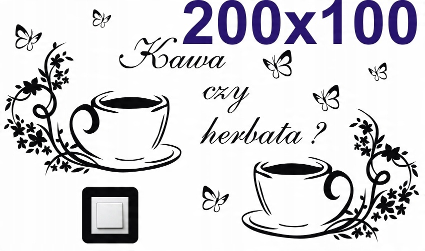 

Naklejka naklejki na ściane do kuchni kawa 200x100