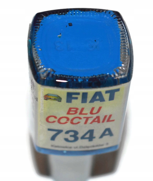 FIAT 734A BLU COCTAIL LAKIER ZAPRAWKA DO RYS ARA 10 ML
