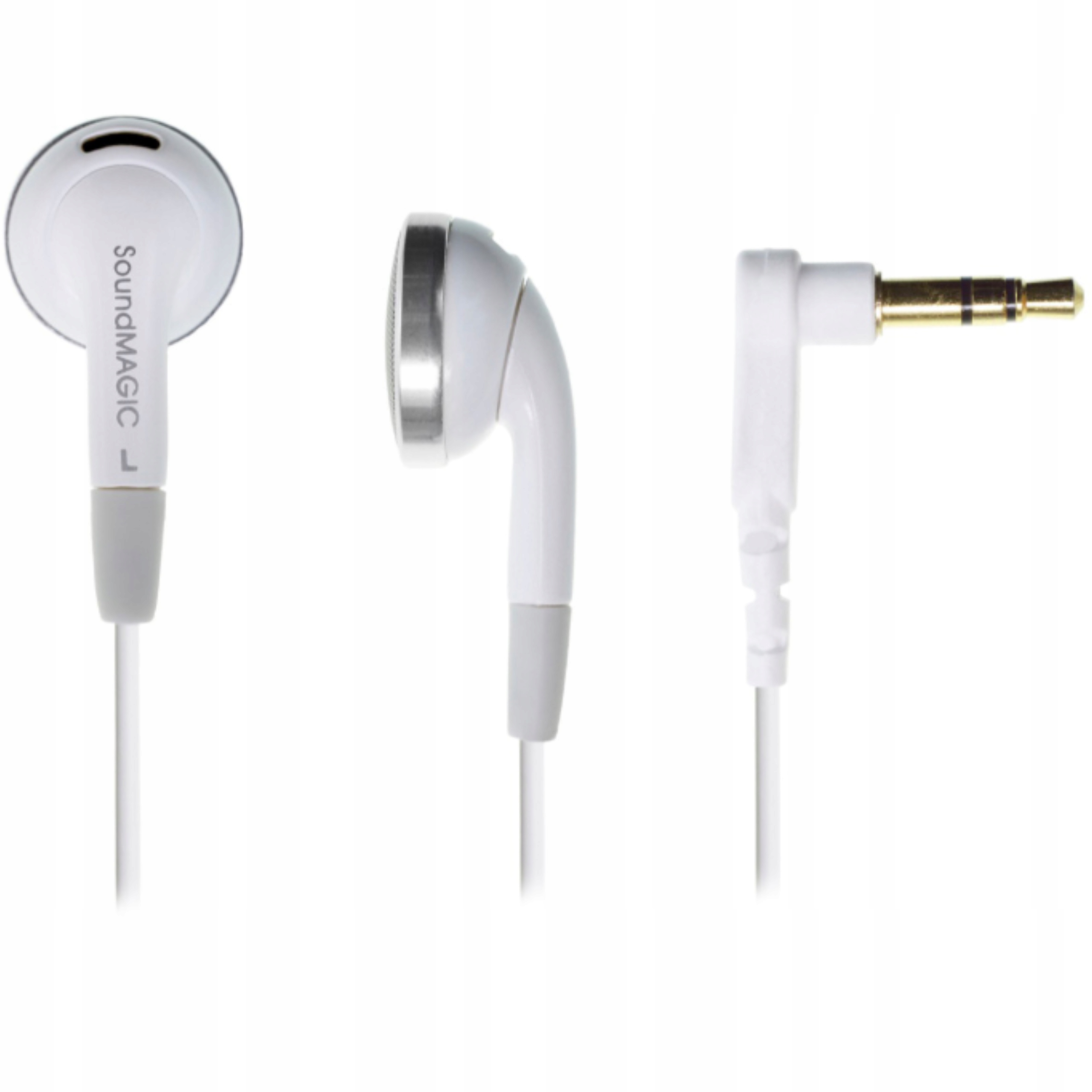 

Słuchawki Douszne Soundmagic EP30 Pianki Białe