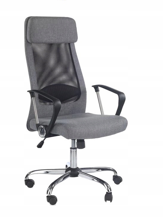 

Zoom fotel biurowy popielaty krzesło obrotowe