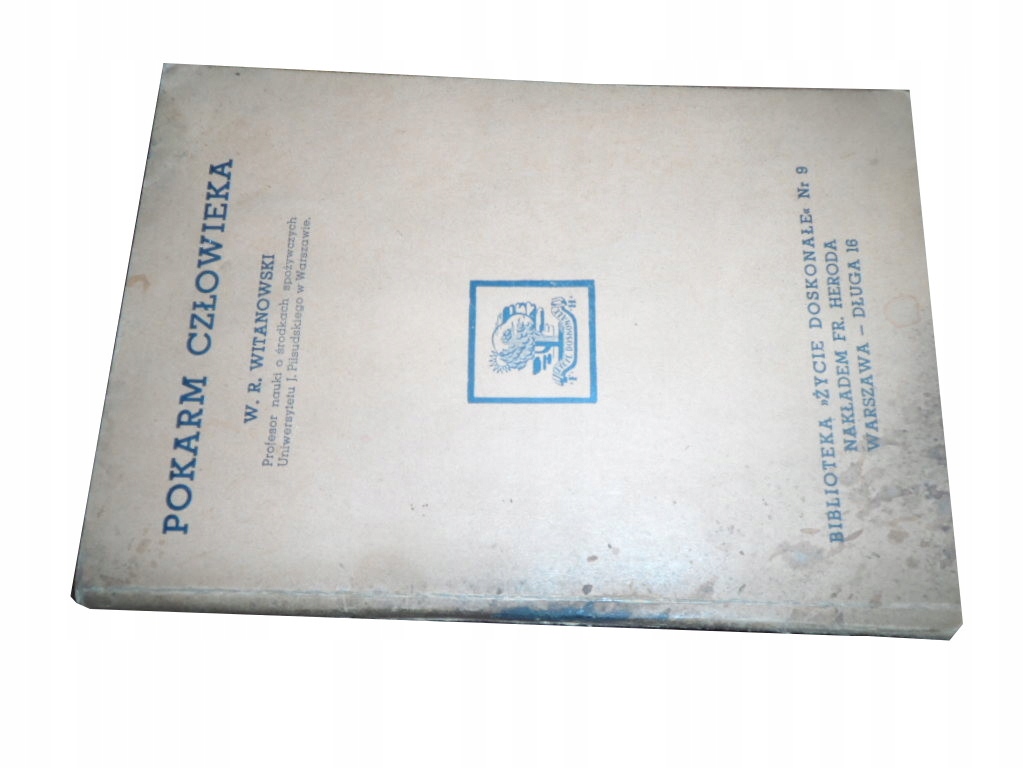 Witanowski Pokarm człowieka 1938