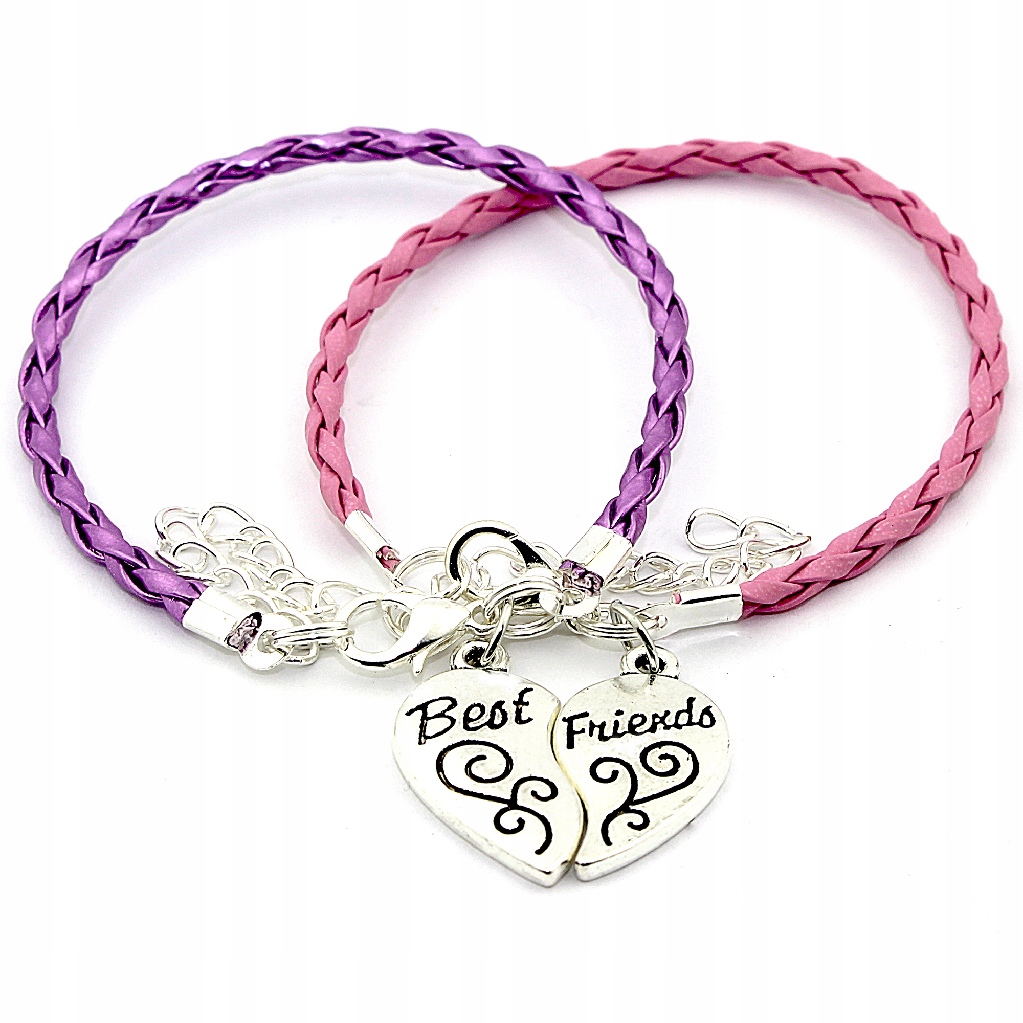 

Bransoletki Best Friends Serce Komplet Na Prezent