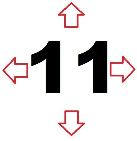 

Dodatkowe pole nadruku do koszulki Numer