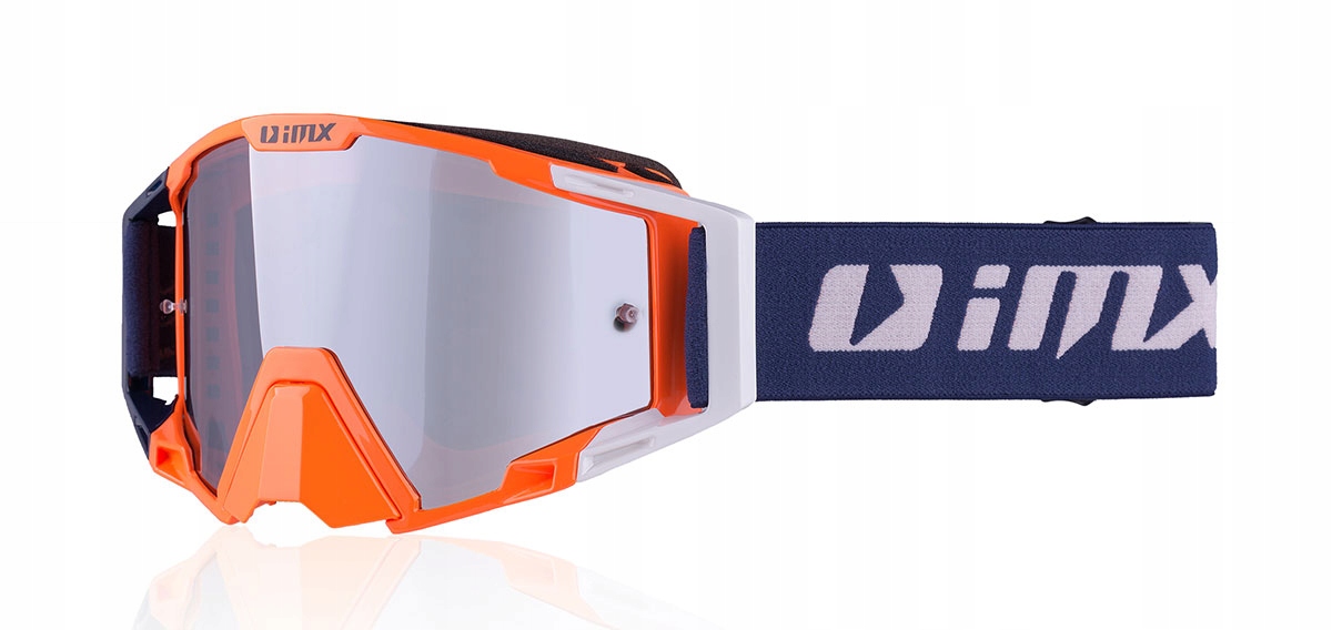 Gogle iMX Sand pomarańczowo-białe