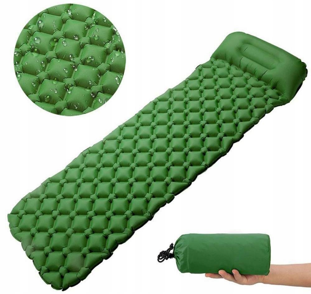 Materac jednoosobowy Bluever 190 x 58 x 6 cm zielony