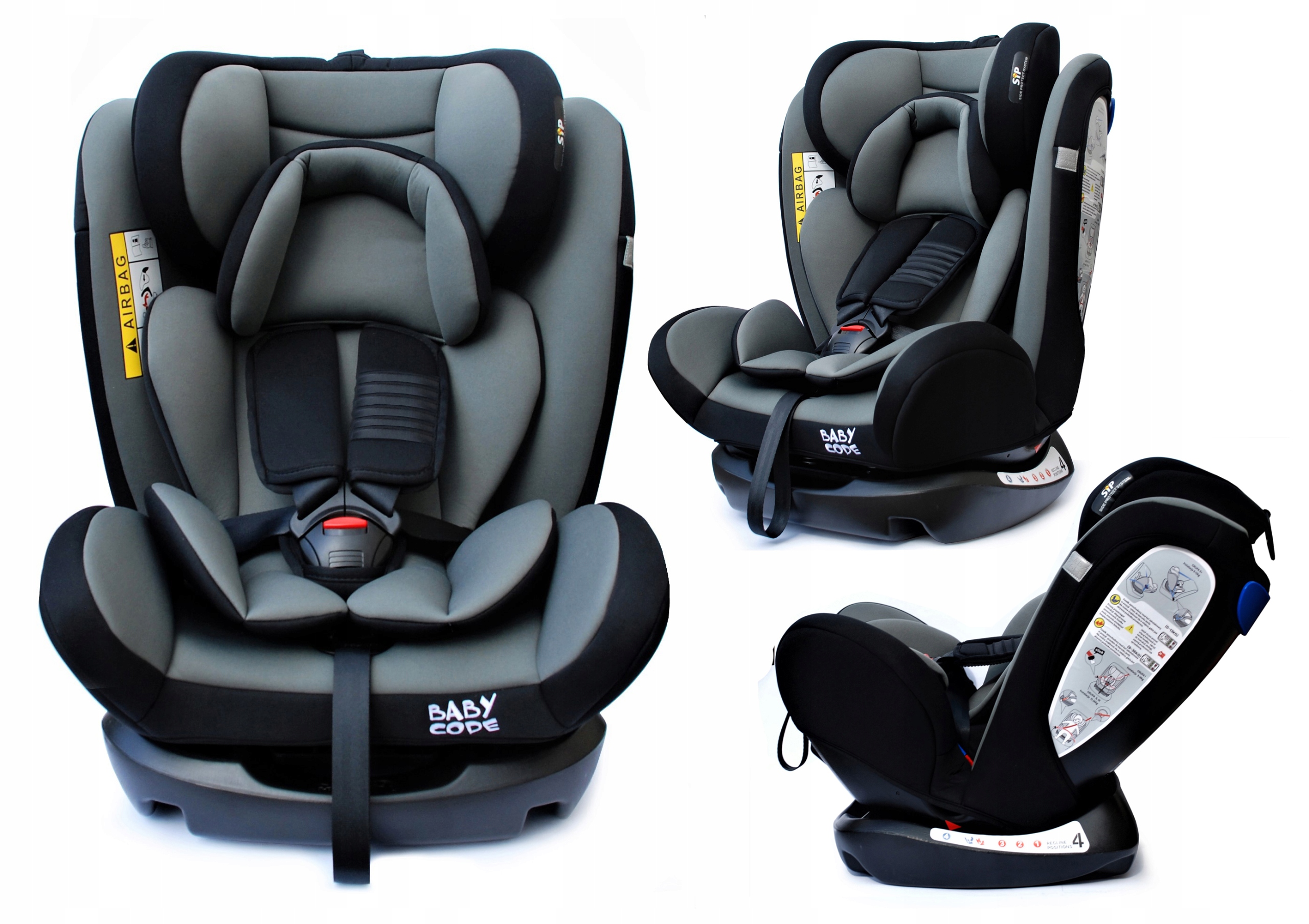 

Fotelik Samochodowy Select 0-36kg Baby Code