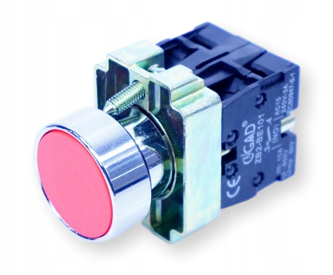 

Przycisk Sterowniczy Czerwony fi22mm chwilowy Nonc