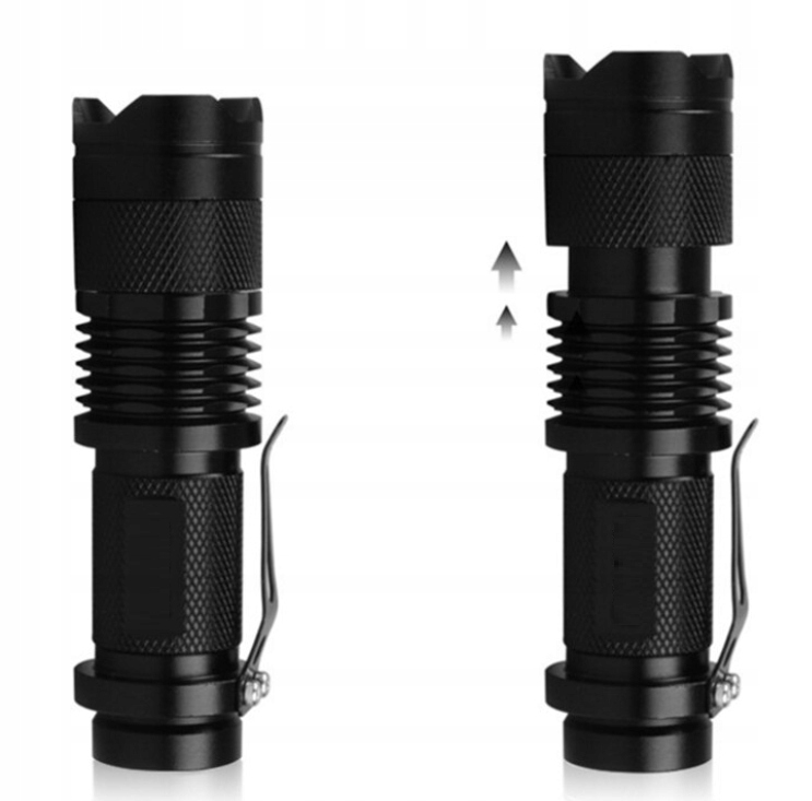 LATARKA TAKTYCZNA SZPERACZ COB AKUMULATOR XPE MOC Model WHITE EAGLE LED LIGHT