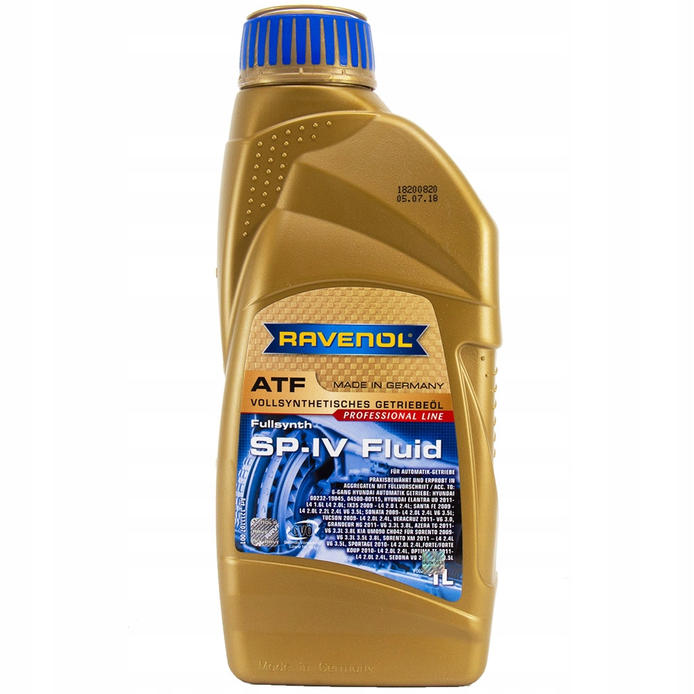 

Ravenol Atf Sp-iv Fluid 1L olej przekładniowy
