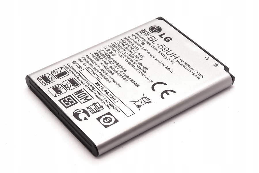 

Bateria Lg BL-59UH 2440mAh | Lg G2 Mini / Lg F70