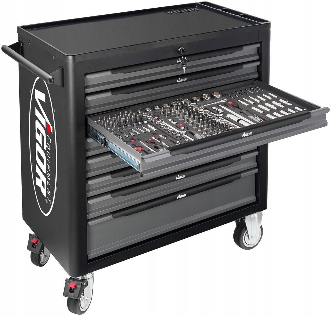 ТЕЛЕЖКА ДЛЯ ИНСТРУМЕНТОВ С 499 ИНСТРУМЕНТАМИ