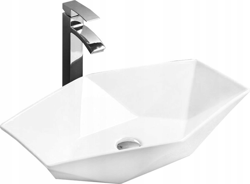 

Umywalka Ceramiczna Nablatowa Vegas Biała Rea